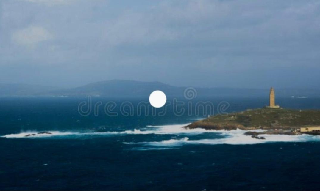 Encantador Y Con Vistas Al Mar A Coruña Exterior foto