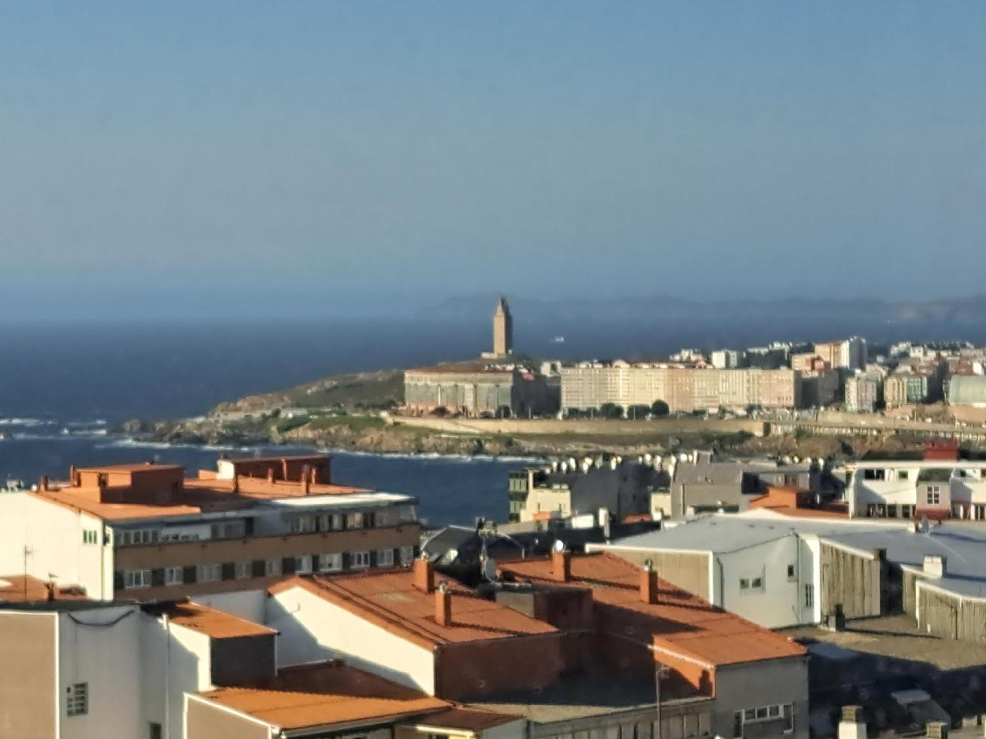 Encantador Y Con Vistas Al Mar A Coruña Exterior foto